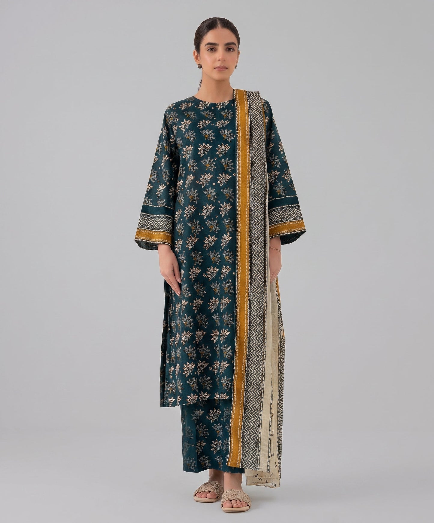 Bundle OF 09 | Sapphire | Linen 3pc