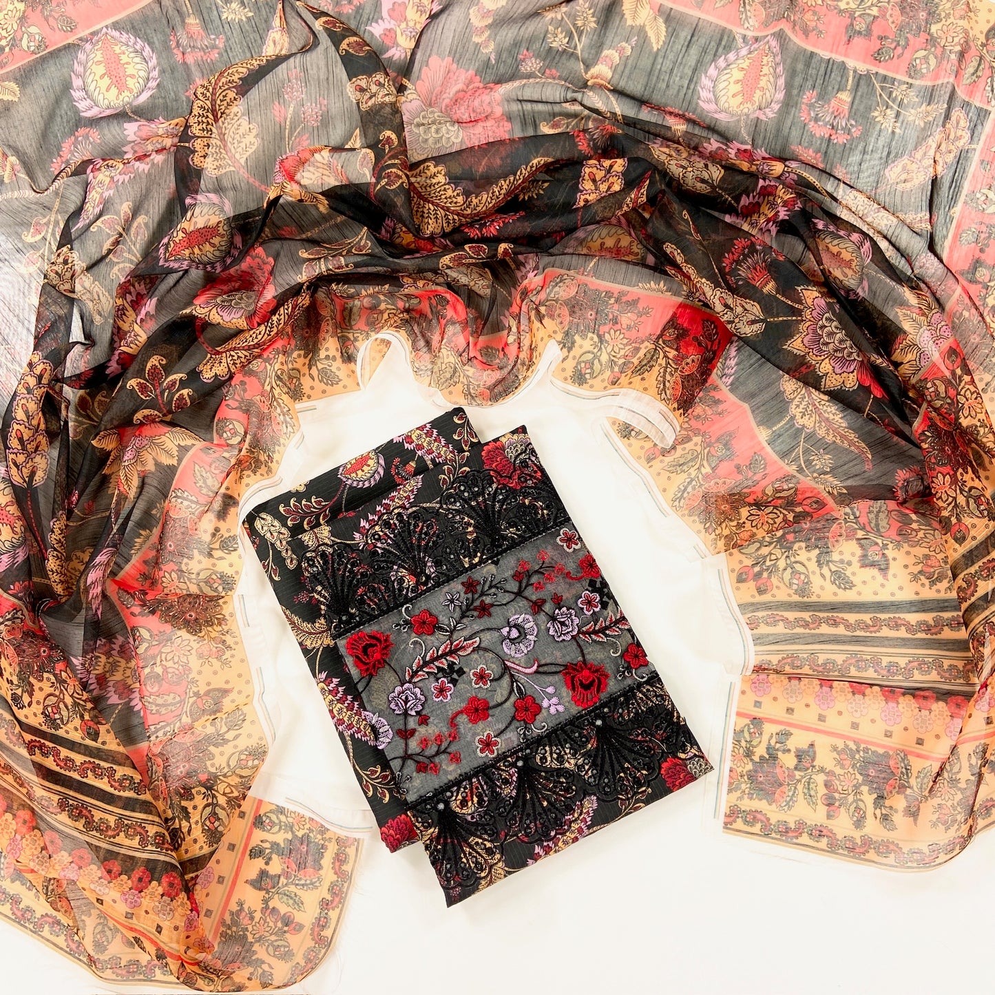 Anaya Noor Laserkari Bundle Pack OF 5 Designs