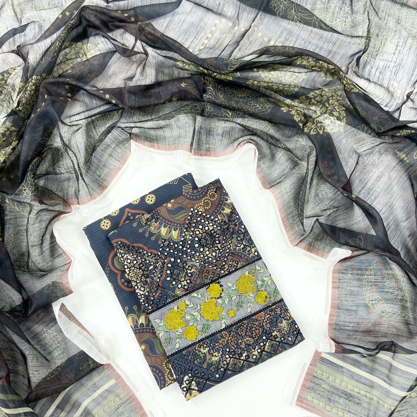 Anaya Noor Laserkari Bundle Pack OF 5 Designs