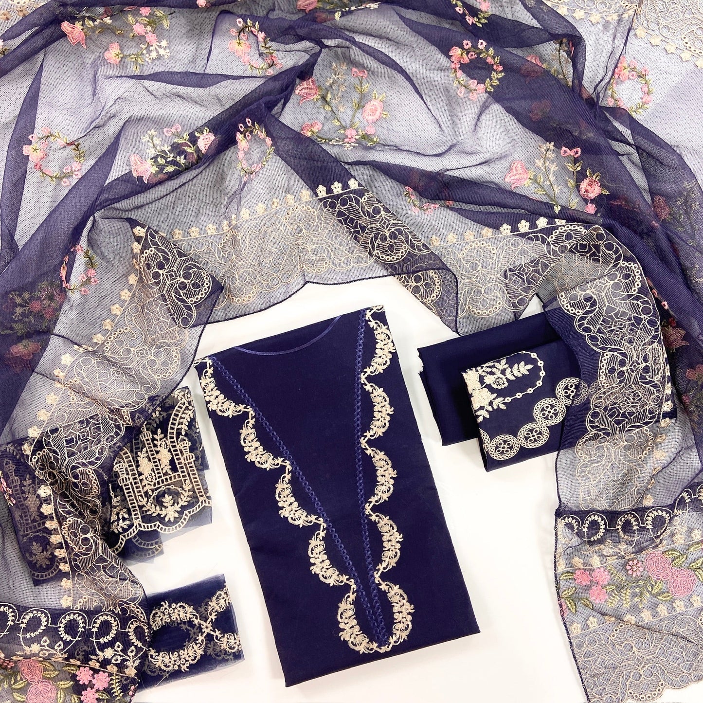(Bundle OF 03) Kahf Design-1899 Blue