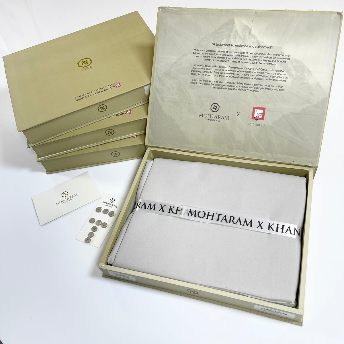 Bundle OF 5 | Mohtaram Karakorum | Menswear Suit