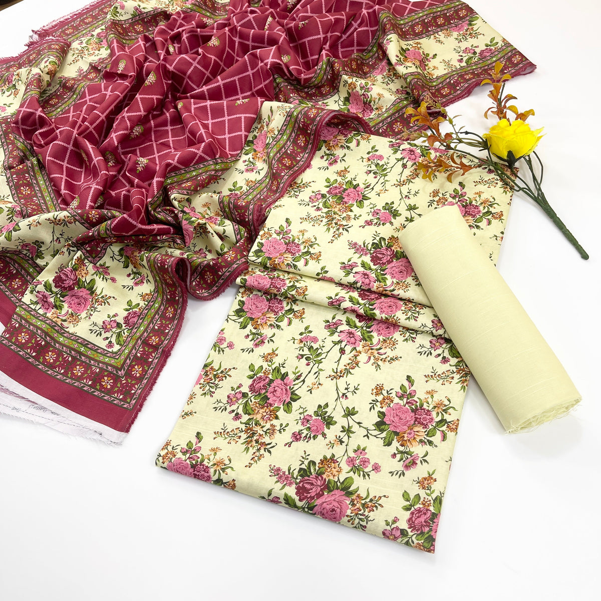 Bundle OF 10 | Rijja By Murashe | Khaddar 3PC (V-2)