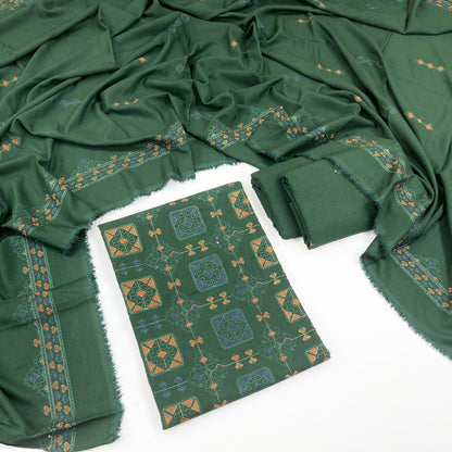Bareeze Embroidered Karandi 3PC