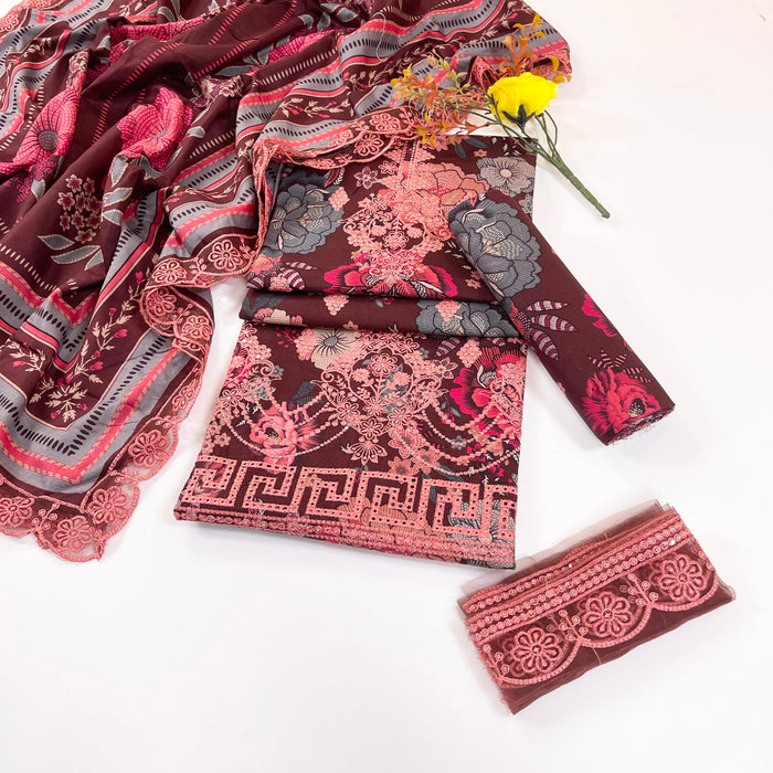 Bundle OF 12 | Winter Hit Codes | Khaddar 3PC - image 7
