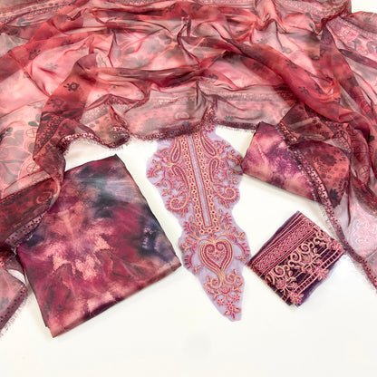 Bundle OF 10 | Asifa Nabeel | Shamoz Silk 3PC