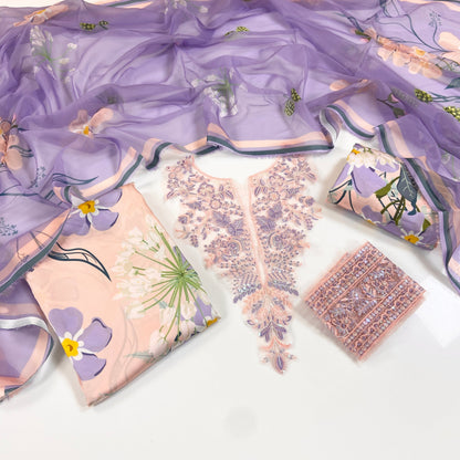 Bundle OF 10 | Asifa Nabeel | Shamoz Silk 3PC