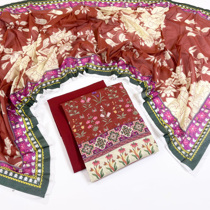 Bundle OF 10 | Gul Ahmed | Lawn 3PC - image 4