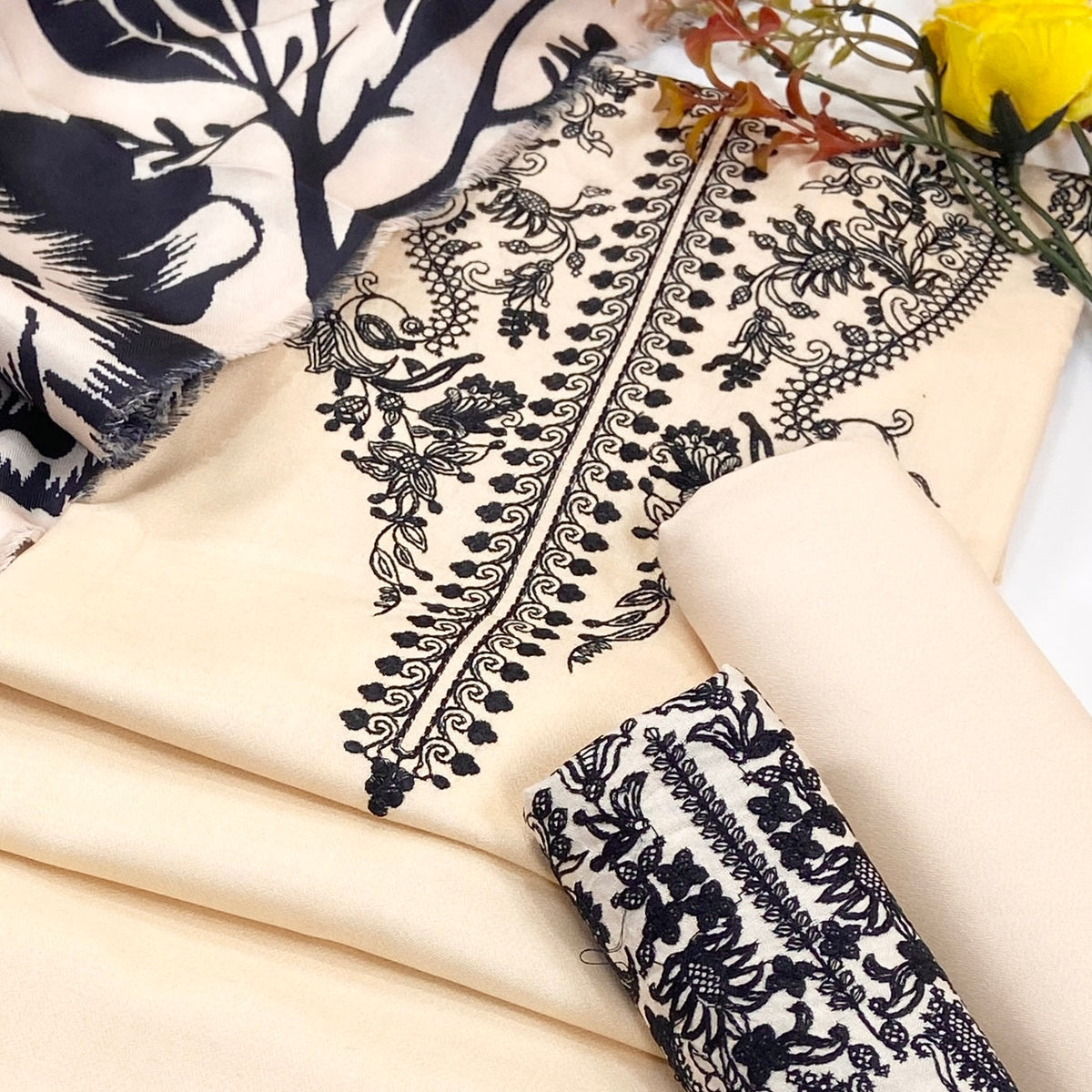 Baroque Winter 2026 Emb Dhanak 3PC