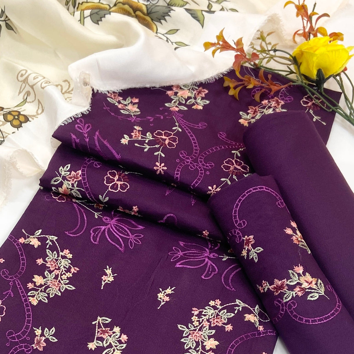 Coco By Zara Shahjahan Winter 2026 Emb Dhanak 3PC