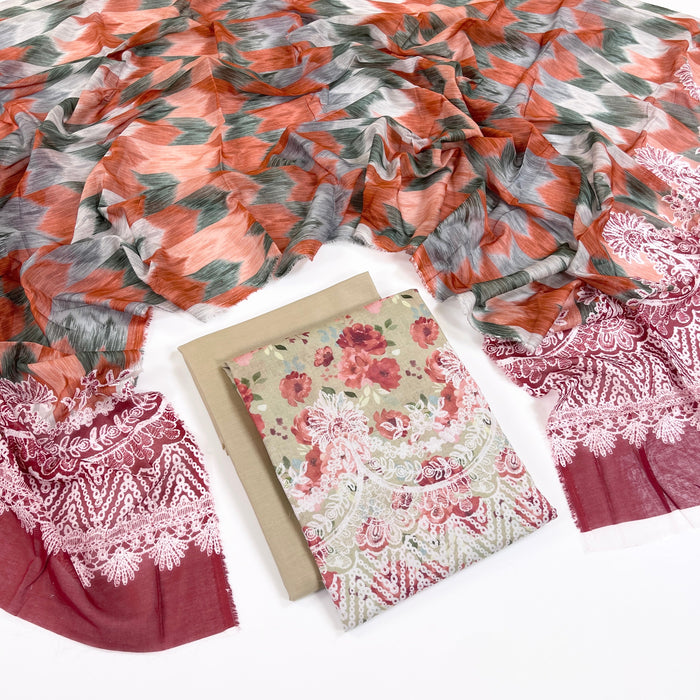 Bundle OF 09 | Sapphire | Lawn 3PC - image 9