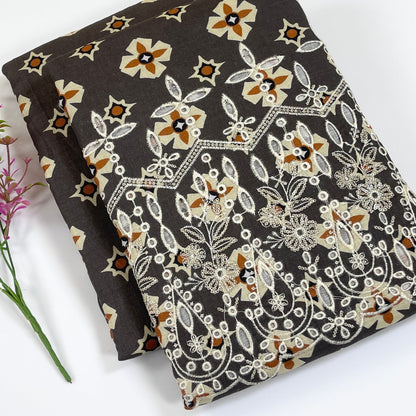 Bundle OF 10 | Mix Brand | Embroidered Khaddar 2PC