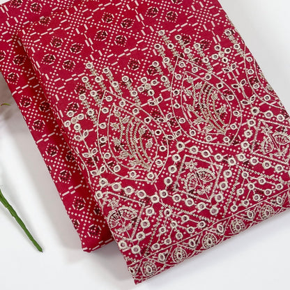 Bundle OF 10 | Mix Brand | Embroidered Khaddar 2PC
