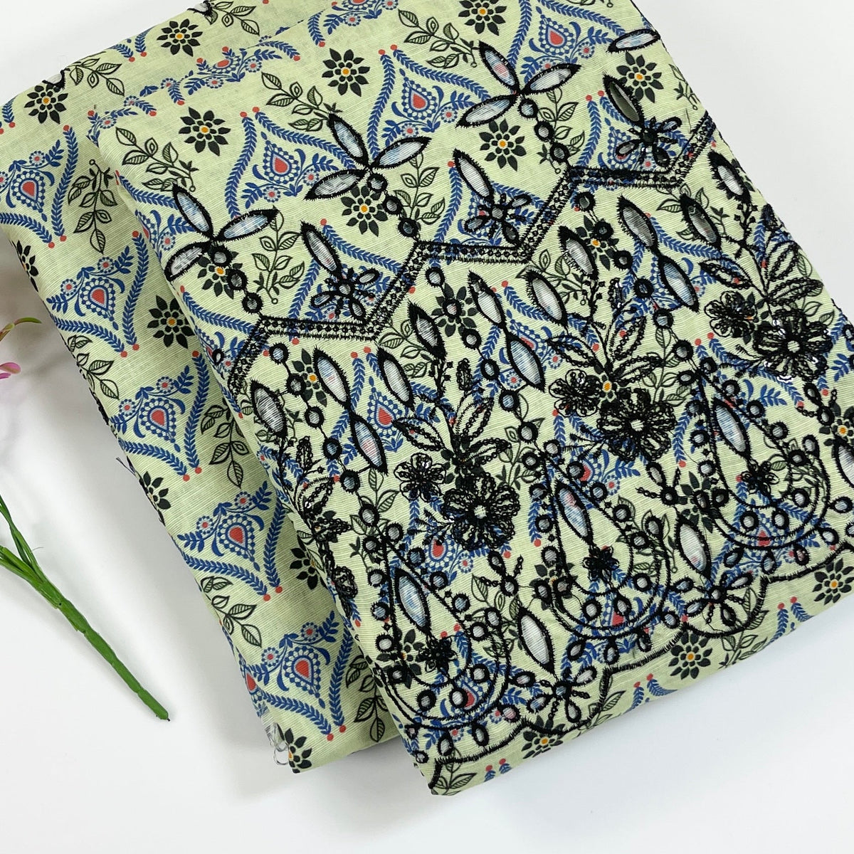 Bundle OF 10 | Mix Brand | Embroidered Khaddar 2PC