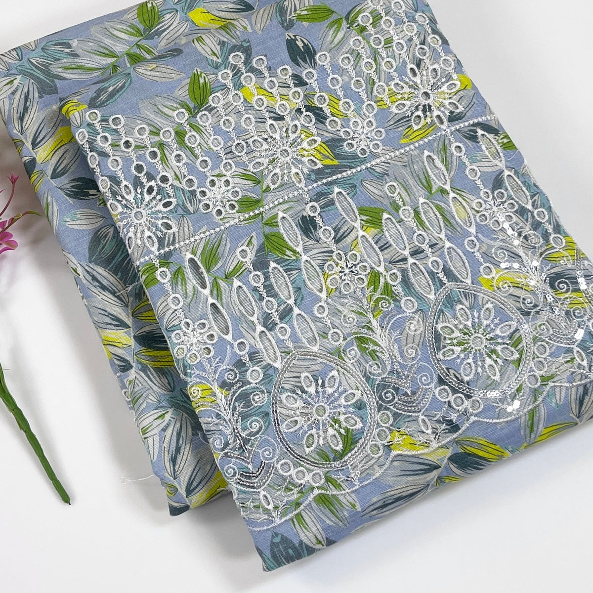 Bundle OF 10 | Mix Brand | Embroidered Khaddar 2PC