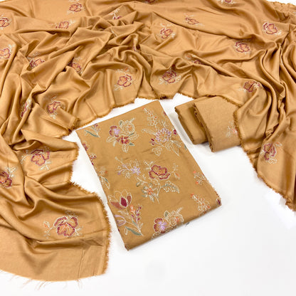 Bareeze Embroidered Karandi 3PC