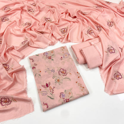 Bareeze Embroidered Karandi 3PC