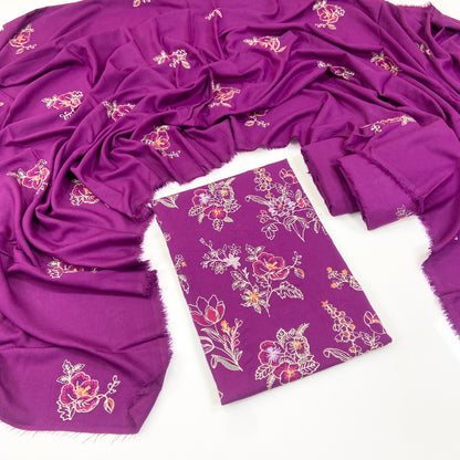 Bareeze Embroidered Karandi 3PC