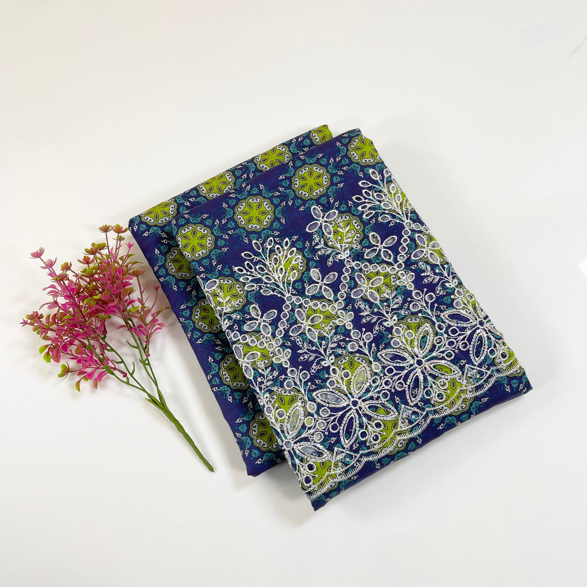 Bundle OF 10 | Mix Brand | Embroidered Khaddar 2PC