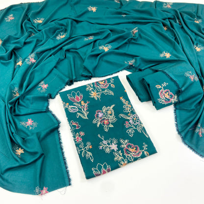 Bareeze Embroidered Karandi 3PC