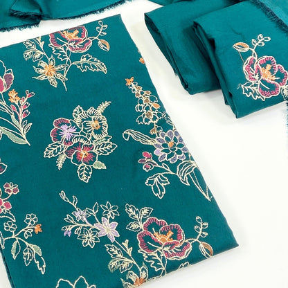 Bareeze Embroidered Karandi 3PC