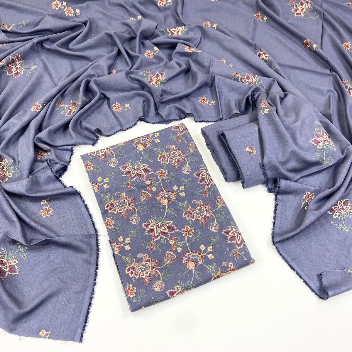Bareeze Embroidered Karandi 3PC