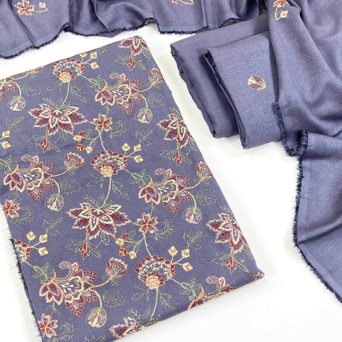 Bareeze Embroidered Karandi 3PC