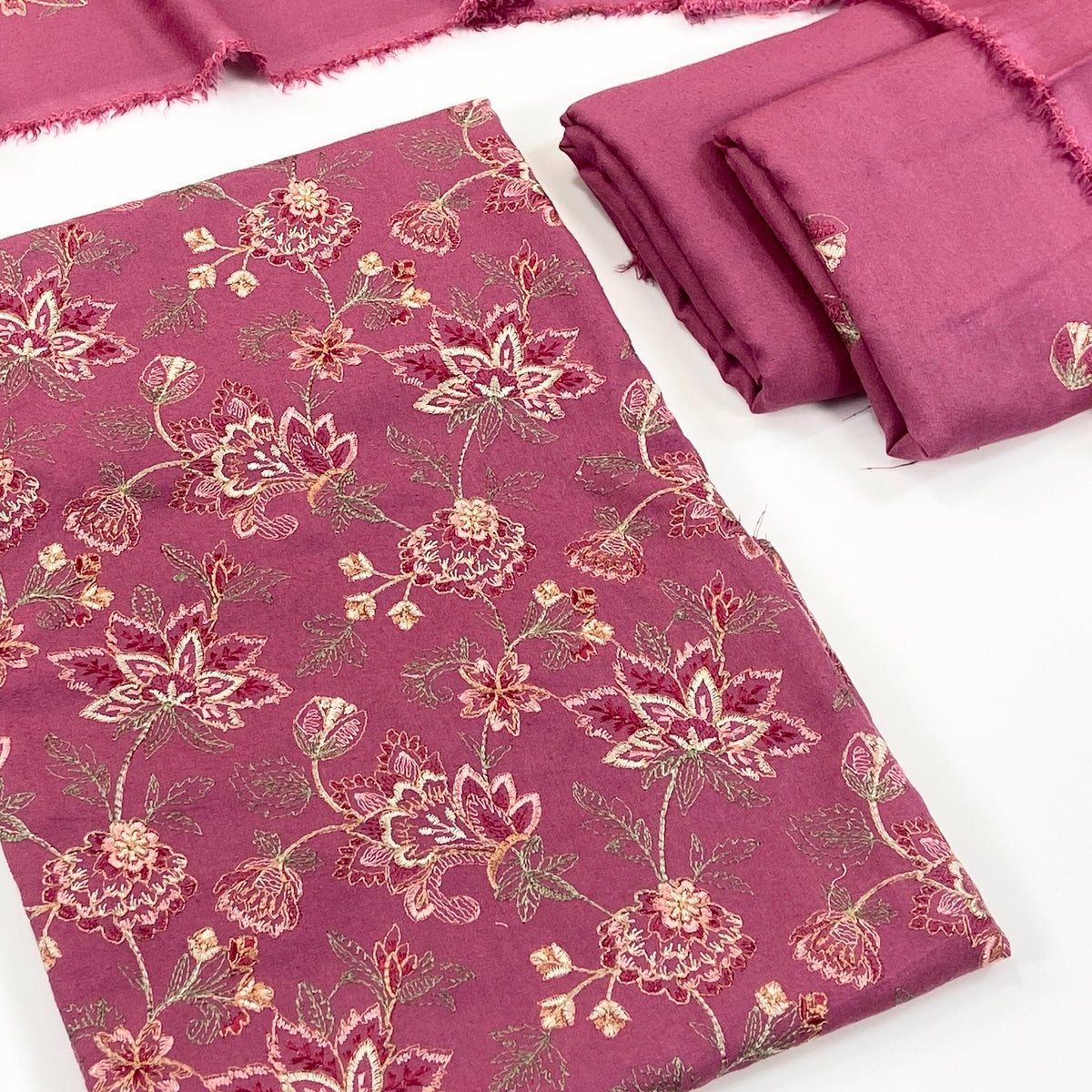 Bareeze Embroidered Karandi 3PC