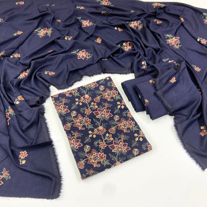 Bareeze Embroidered Karandi 3PC