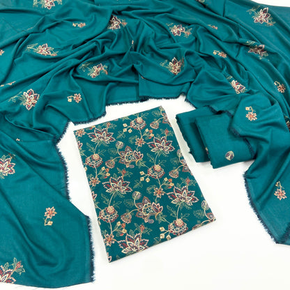 Bareeze Embroidered Karandi 3PC