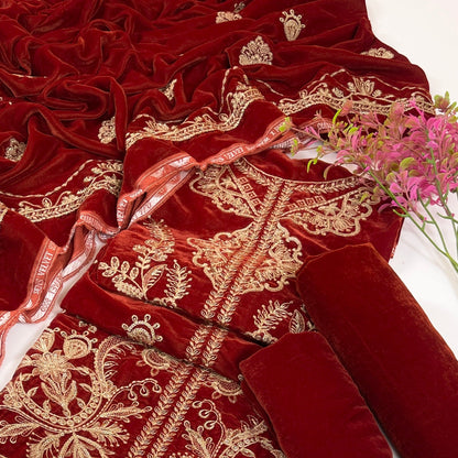 Bundle OF 08 | Sana Safinaz | Velvet 3PC (V-01)