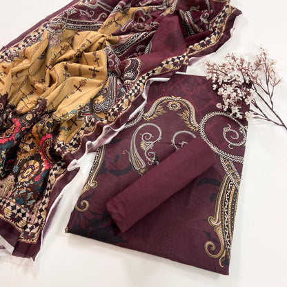 Sule By Zara Shahjahan Digital Printed Lawn 3PC