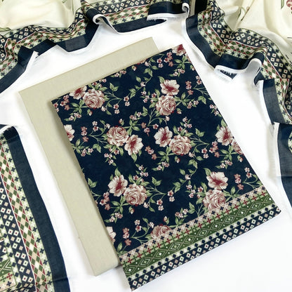Bin Saeed Digital Printed Lawn 3PC