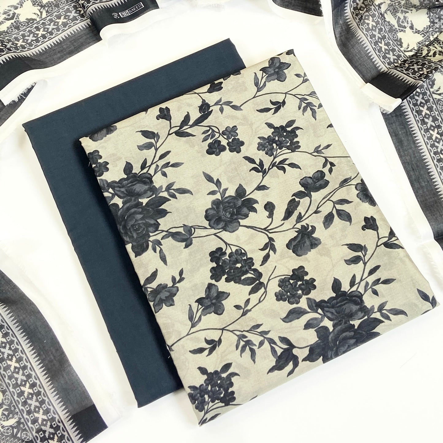 Bin Saeed Digital Printed Lawn 3PC