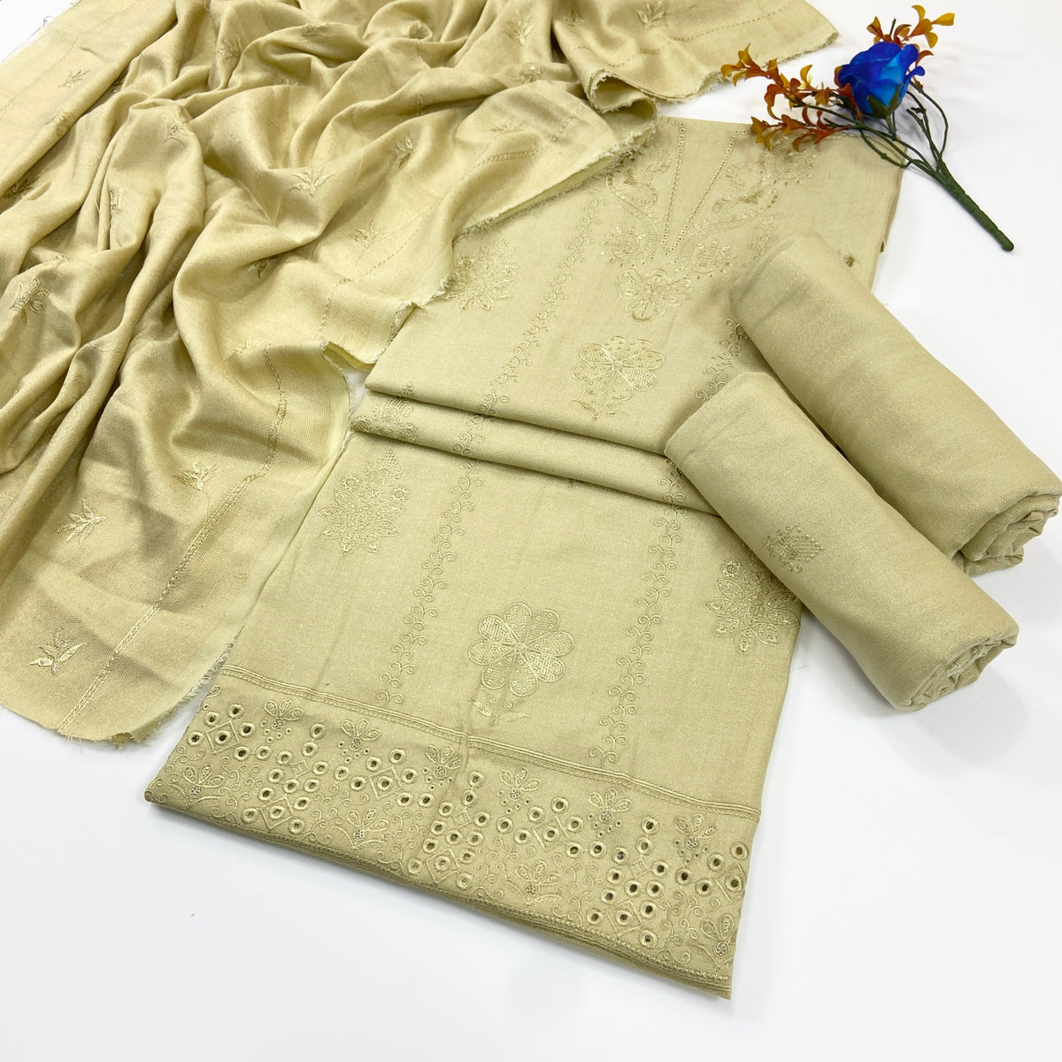 Bundle OF 08 | Chamki Light Colors | Wool Peach