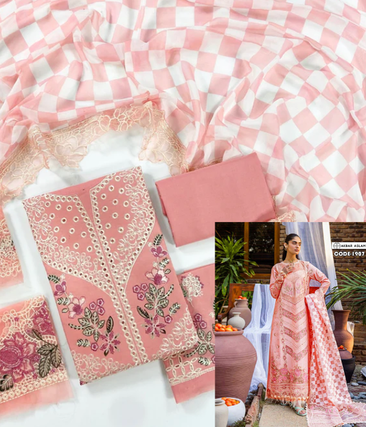 (Bundle OF 03) Akbar Aslam Design-1907