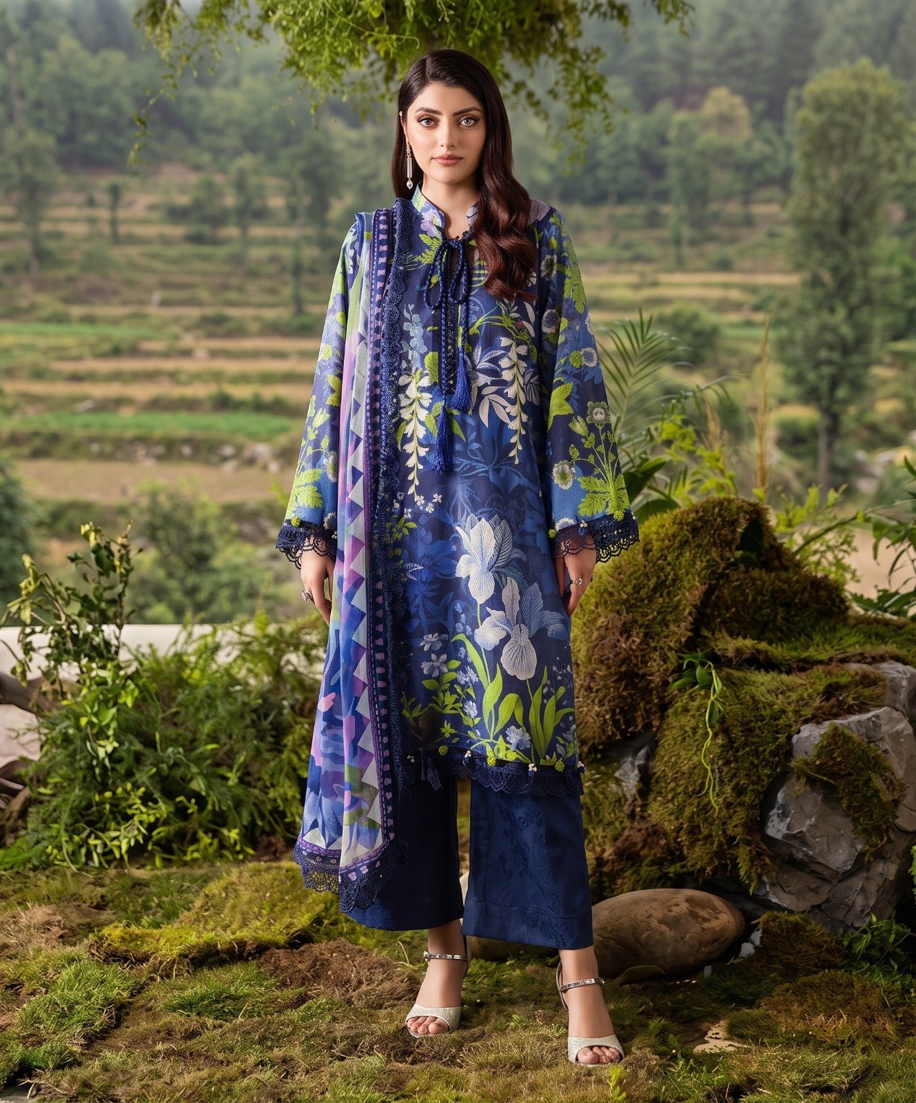 Bundle OF 15 | Naqsh Bloom | Jacquard Viscose 3PC