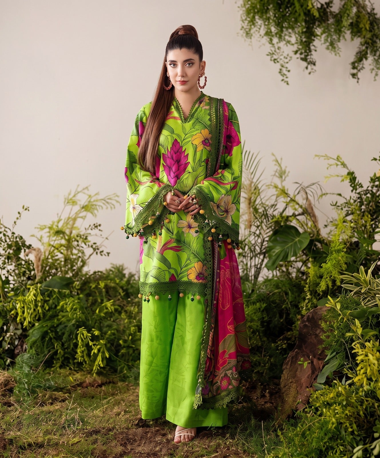 Bundle OF 15 | Naqsh Bloom | Jacquard Viscose 3PC