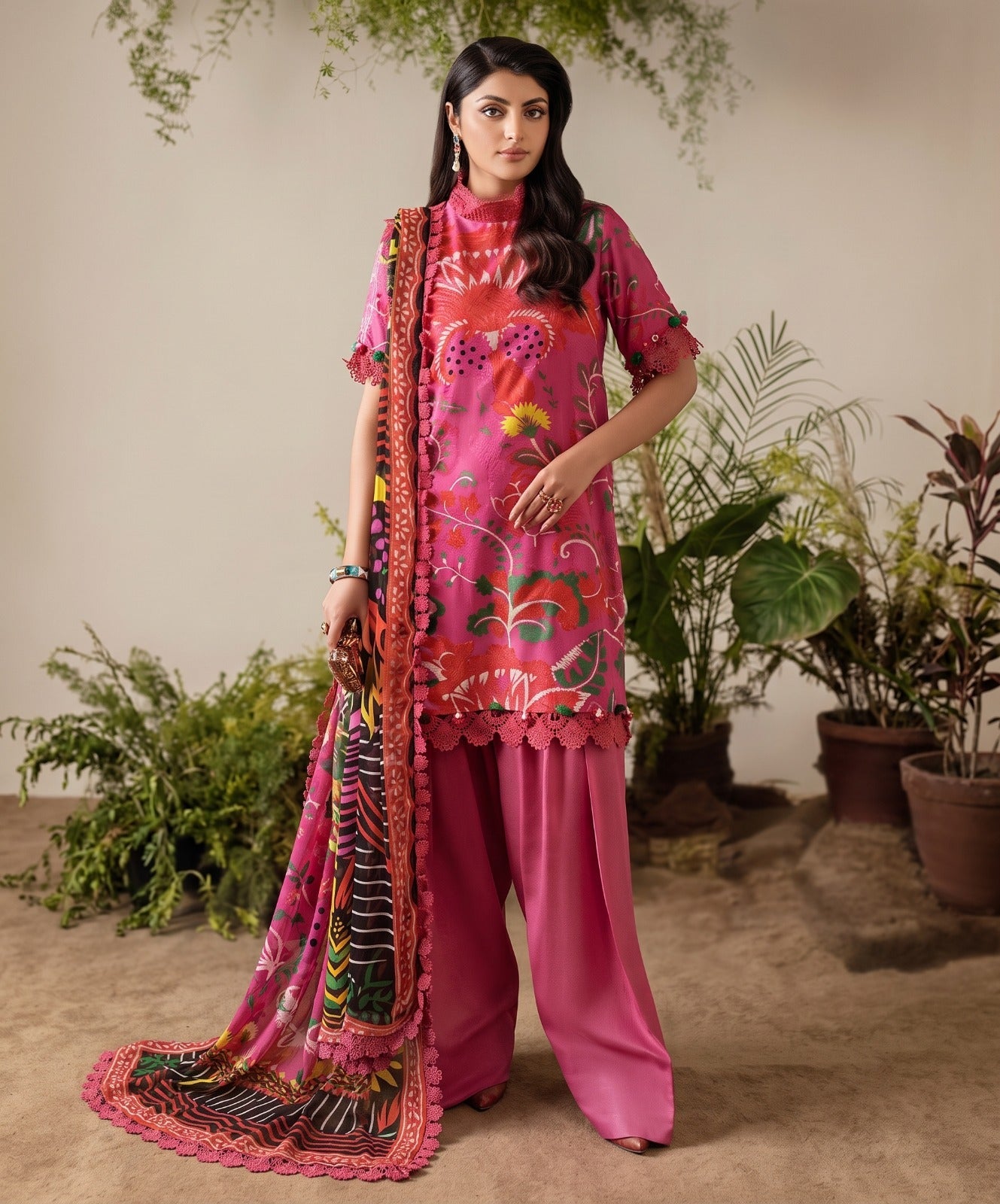 Bundle OF 15 | Naqsh Bloom | Jacquard Viscose 3PC