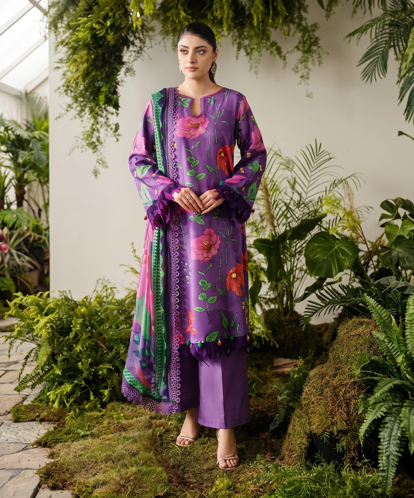 Bundle OF 15 | Naqsh Bloom | Jacquard Viscose 3PC