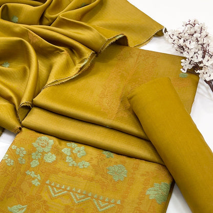 Bundle OF 04 | Sapphire | Jacquard Viscose 3PC