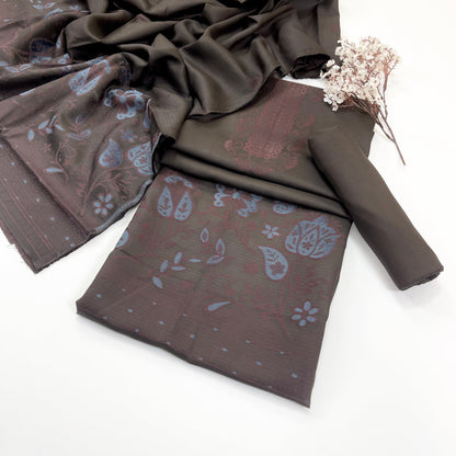 Bundle OF 06 | Sapphire | Jacquard Viscose 3PC