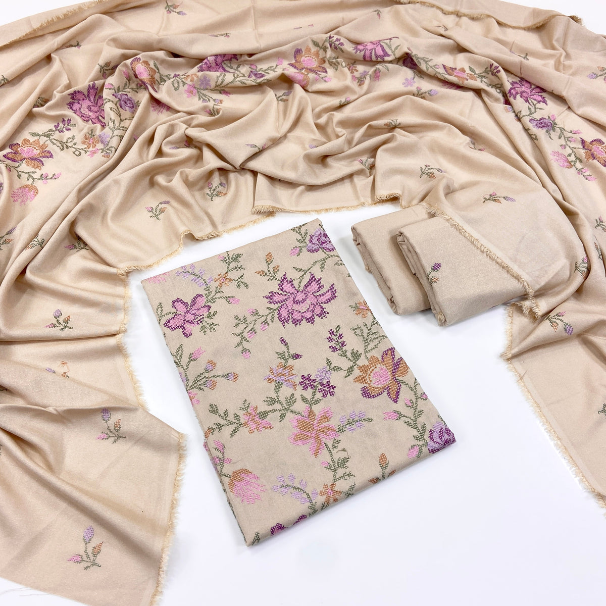 Bundle OF 06 | Bareeze | Barosha Karandi 3PC (V-04)