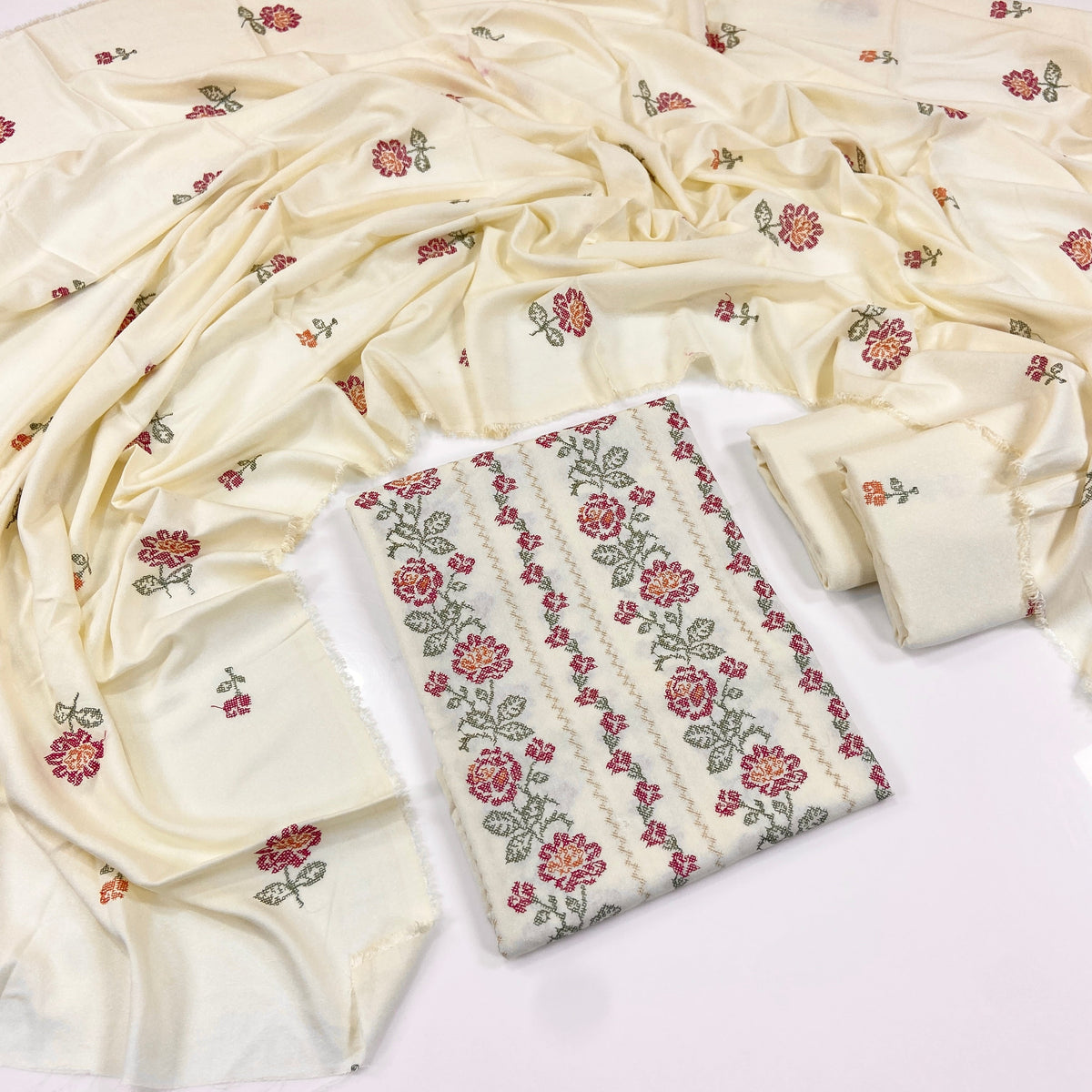 Bundle OF 06 | Bareeze | Barosha Karandi 3PC (V-07)