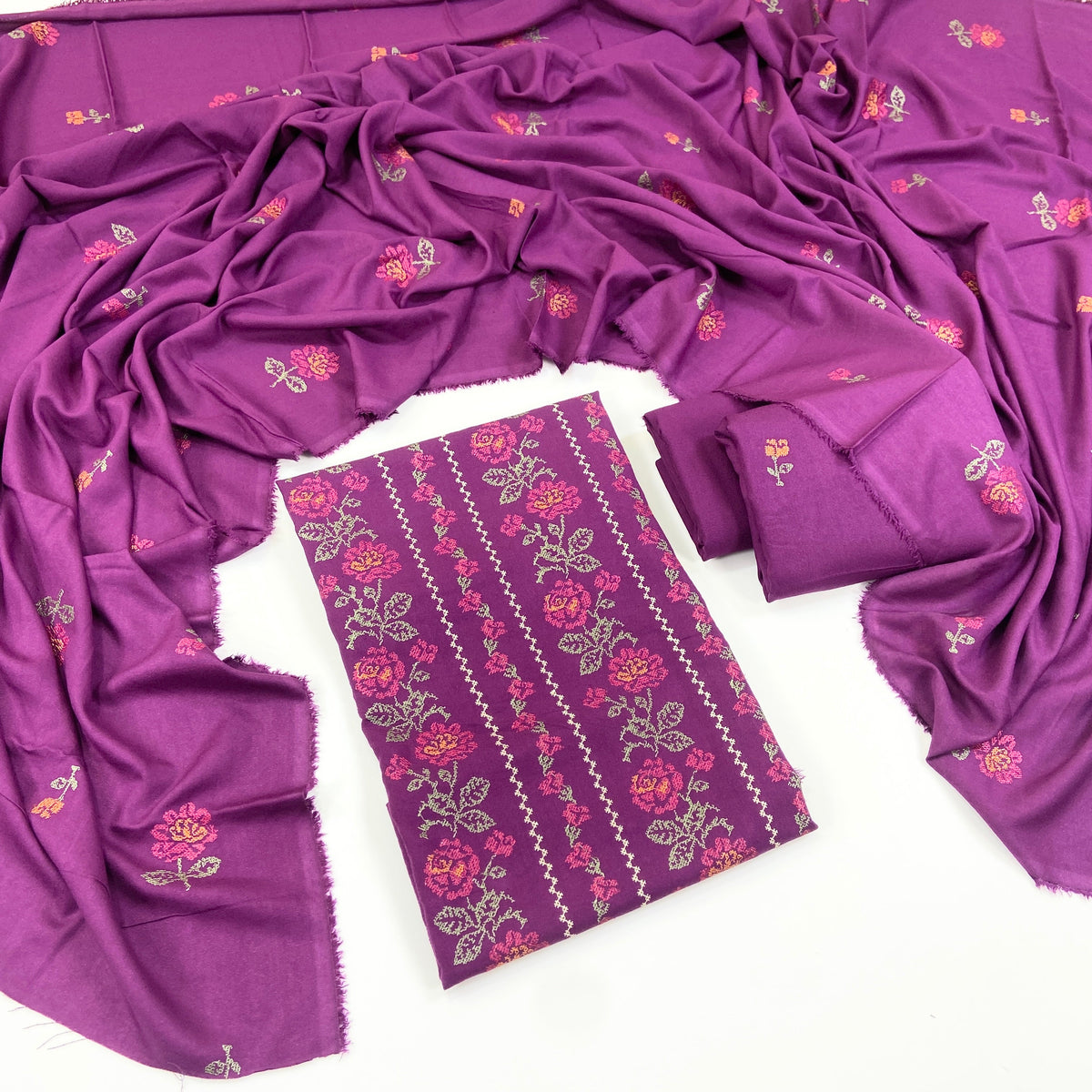 Bundle OF 06 | Bareeze | Barosha Karandi 3PC (V-07)