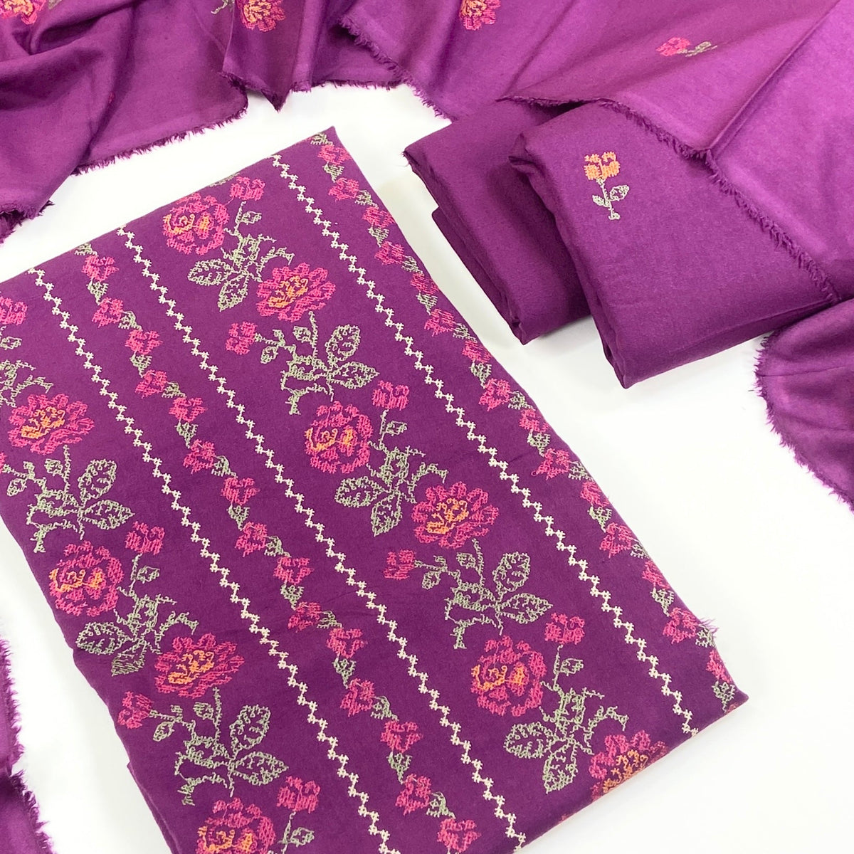Bundle OF 06 | Bareeze | Barosha Karandi 3PC (V-07)