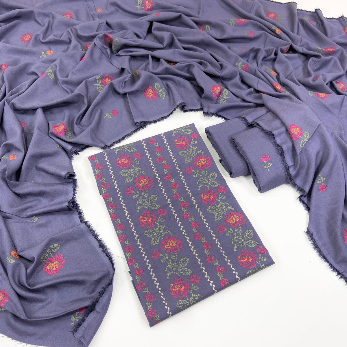 Bundle OF 06 | Bareeze | Barosha Karandi 3PC (V-07)